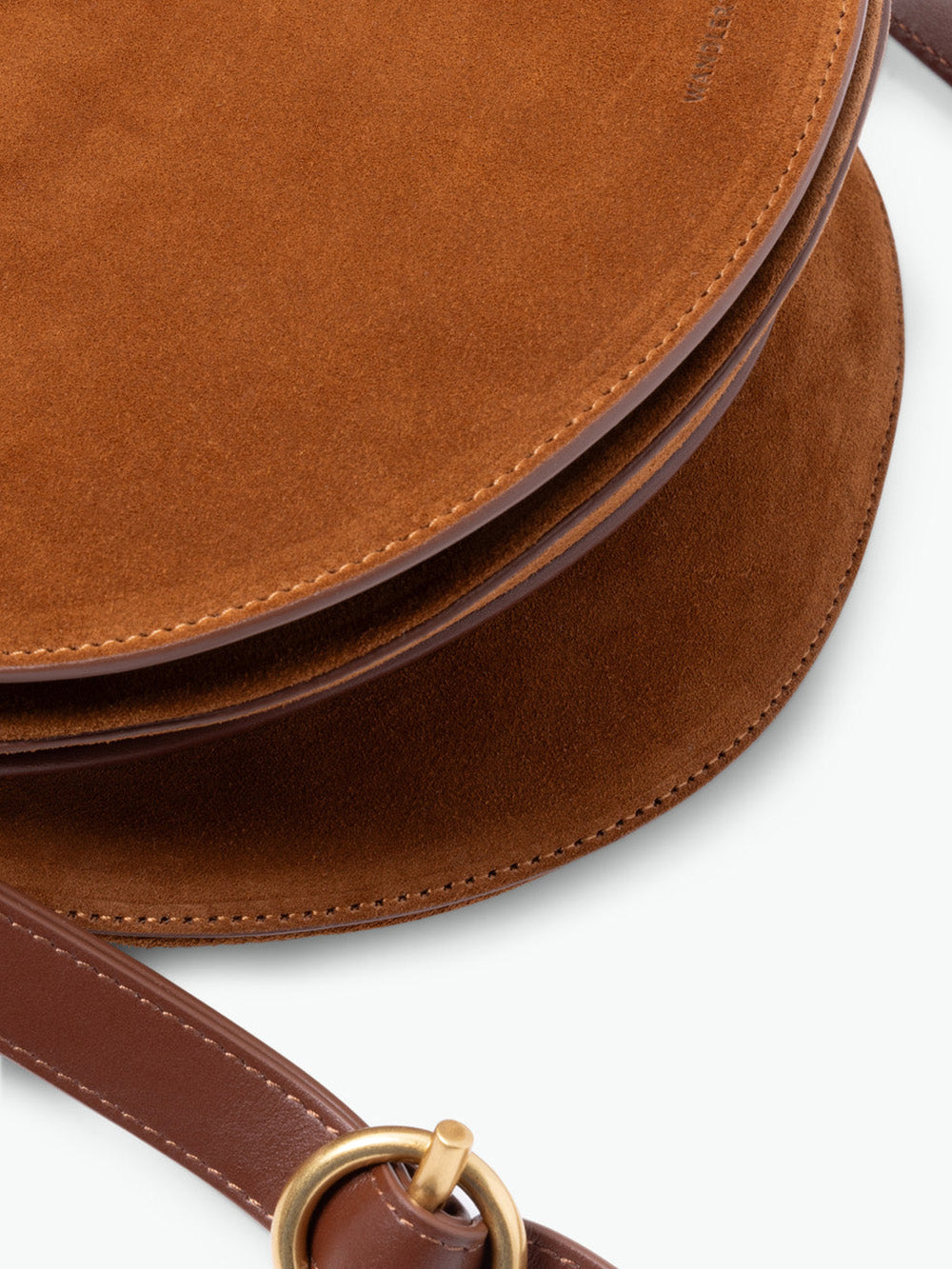 SAC KATE SADDLE TAN SUEDE