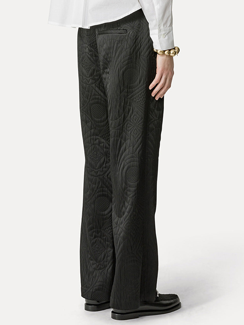 QUILTED COUTURE PANTS