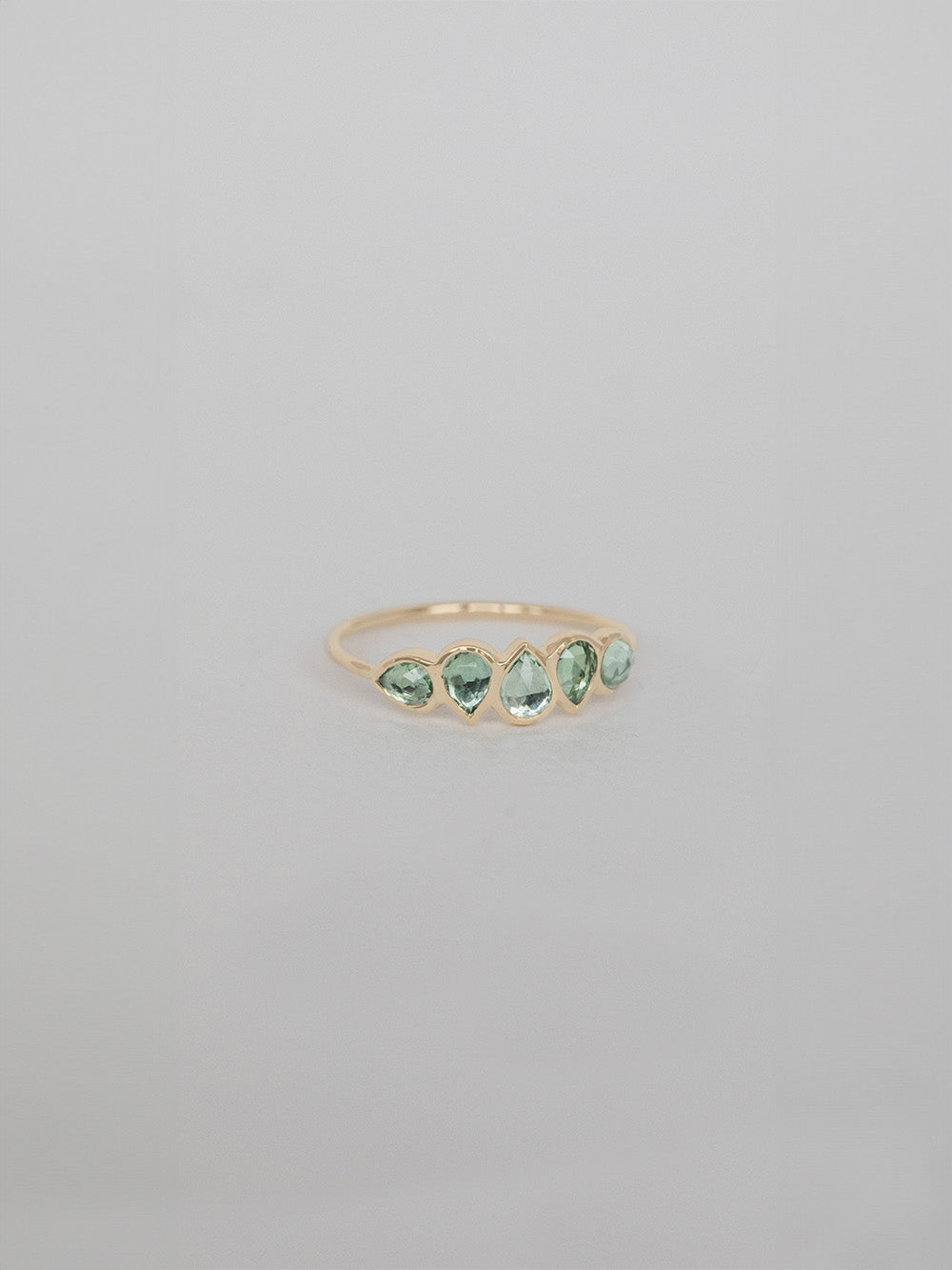 BLUE TOURMALINE MULTI RING