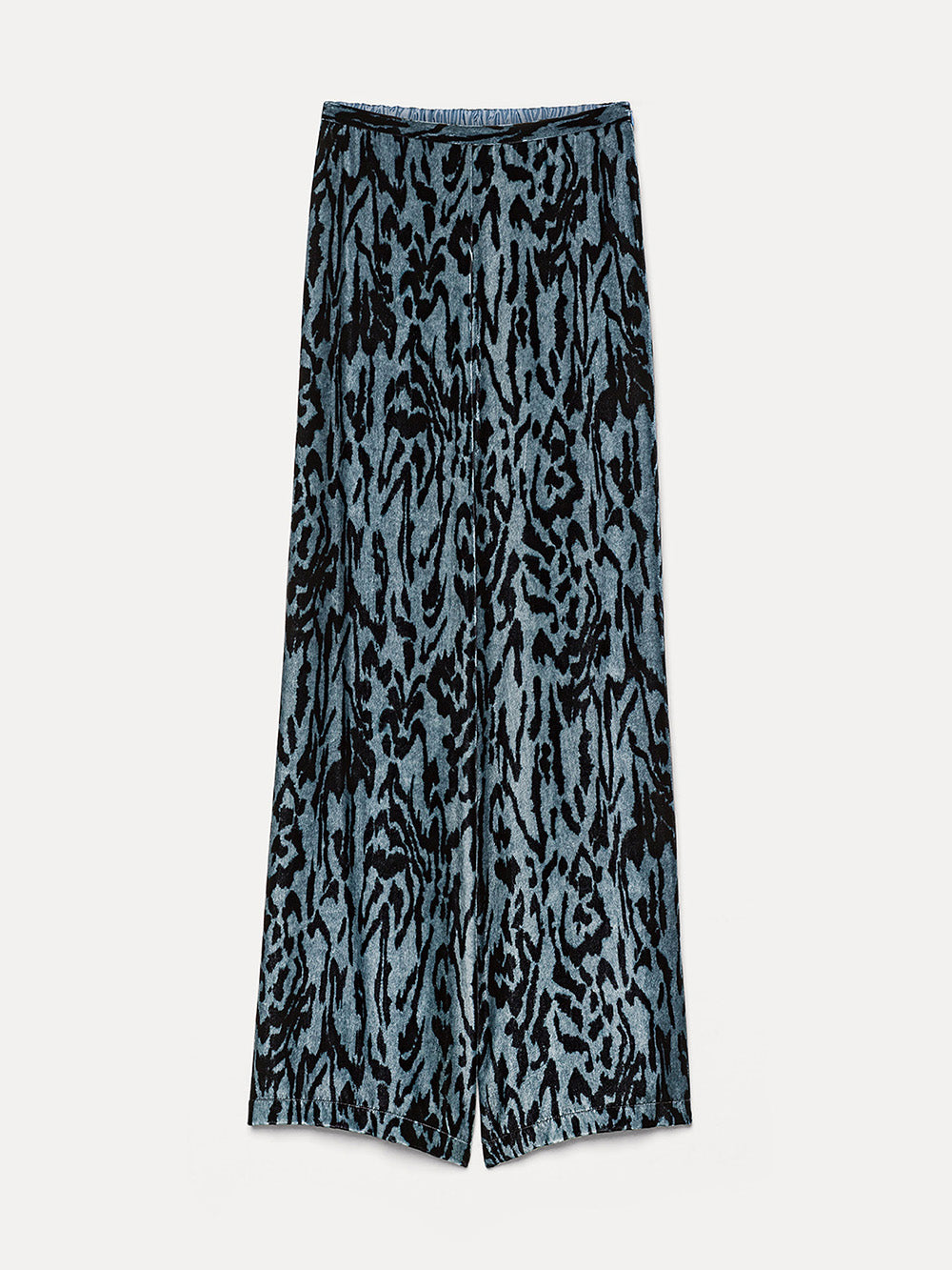 PANTALON VELOURS MOIRÉ STONE