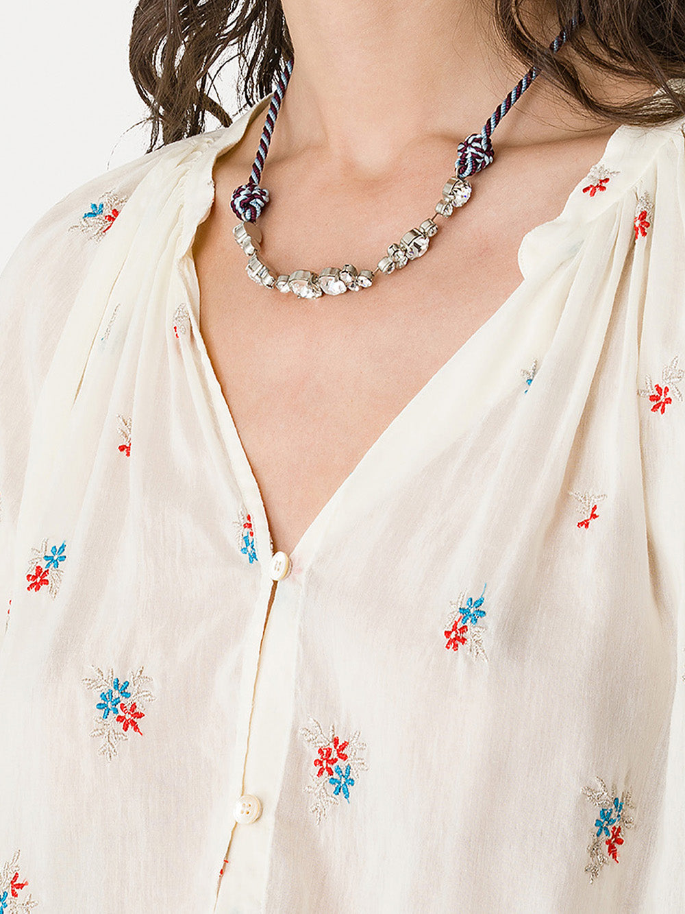 BUTTER SMALL FLOWERS SHIRT