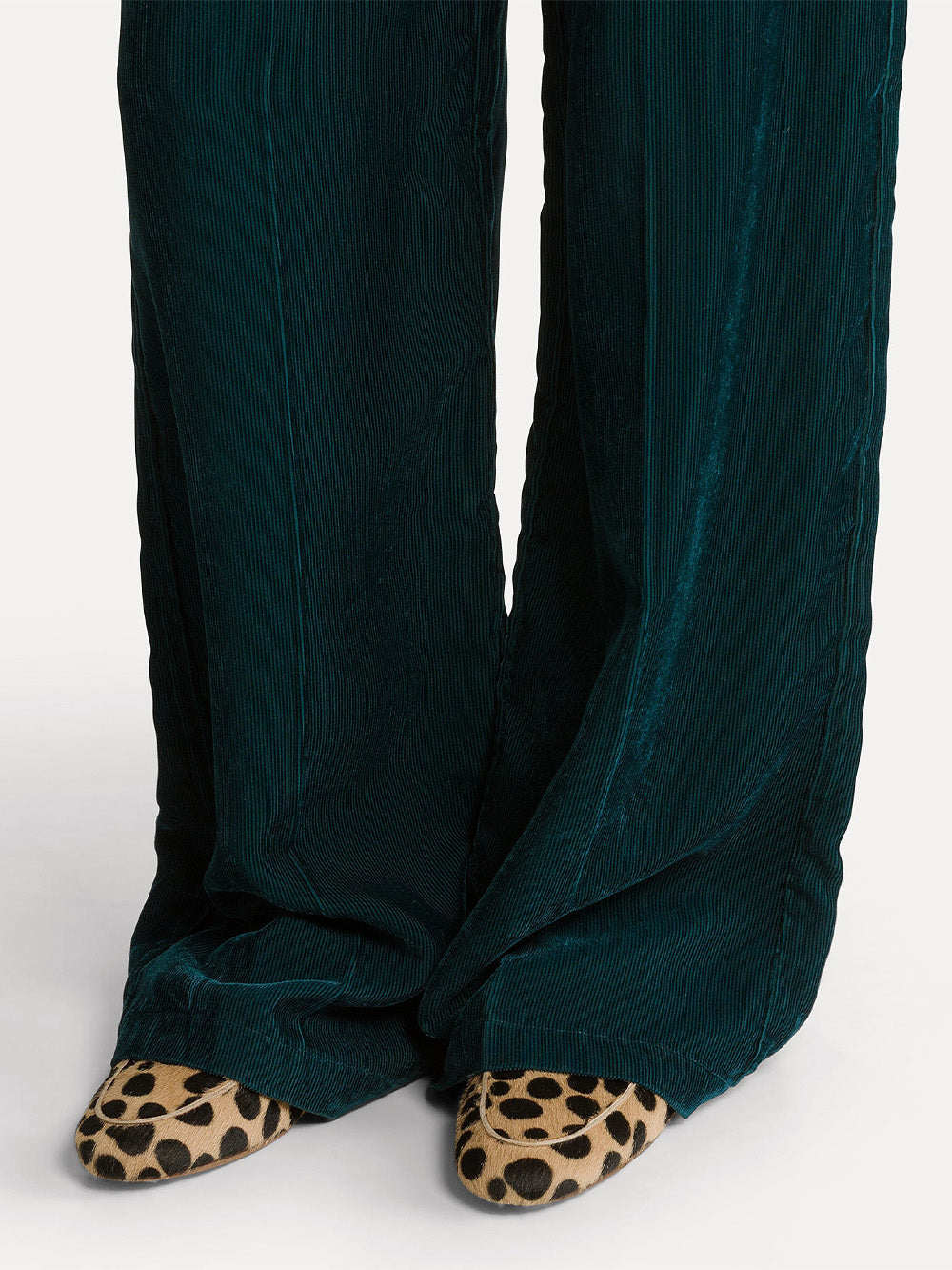 VELVET FLUID TROUSERS