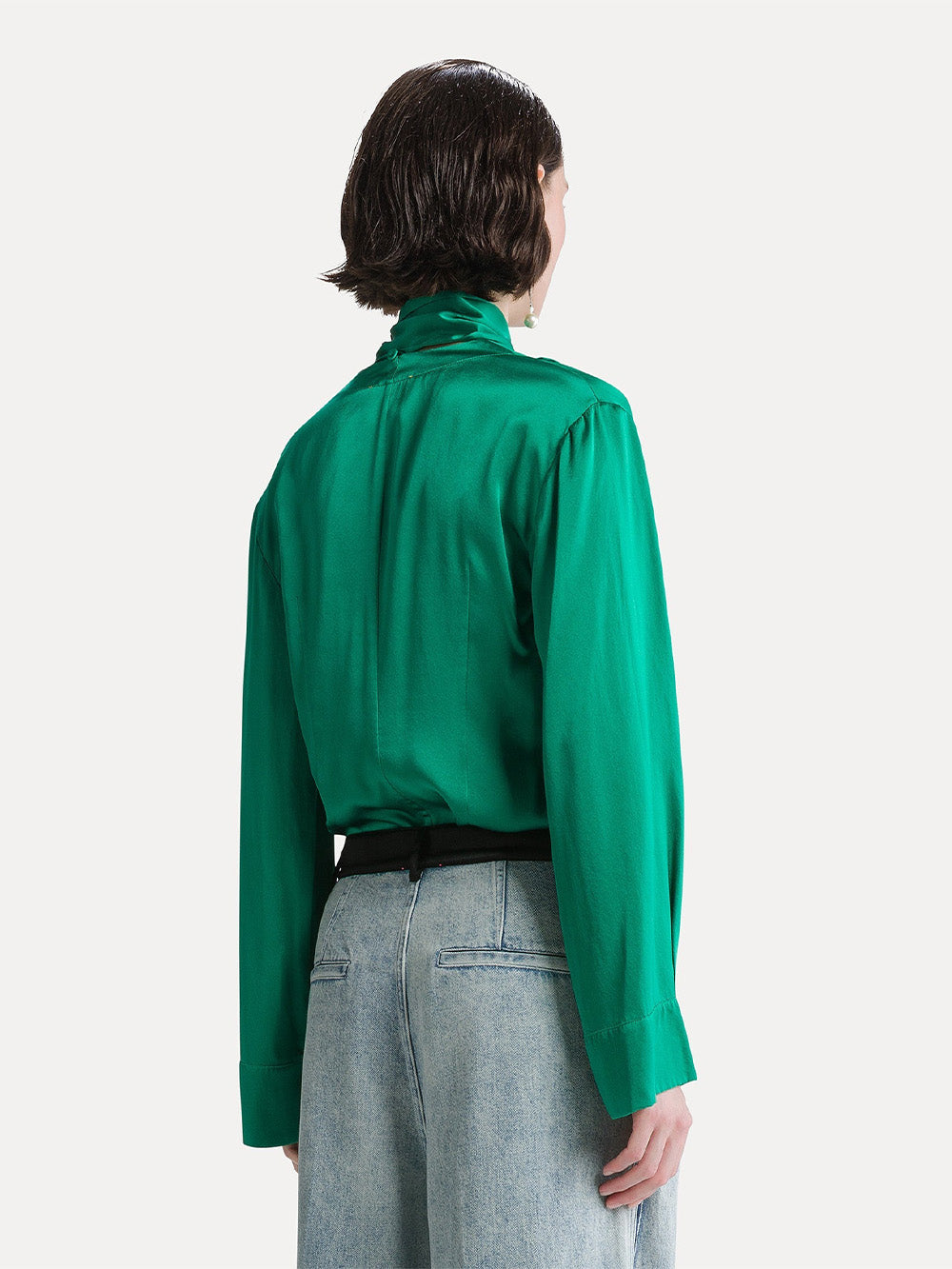 CHEMISE ROYALE LAVALLIÈRE ÉMERAUDE