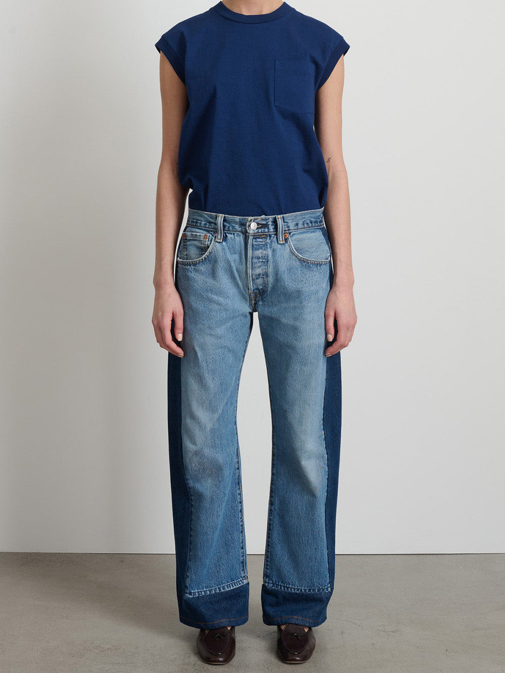 REWORKED SLOUCH VINTAGE INDIGO-VAN BLUE JEANS