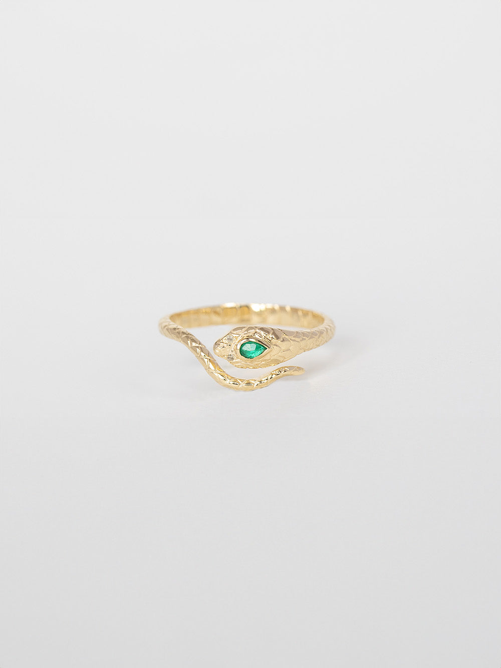 BAGUE COBRA ÉMERAUDE