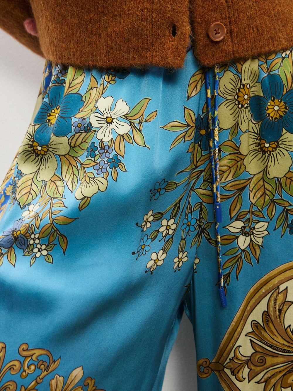 CASSIE SILK PANTS