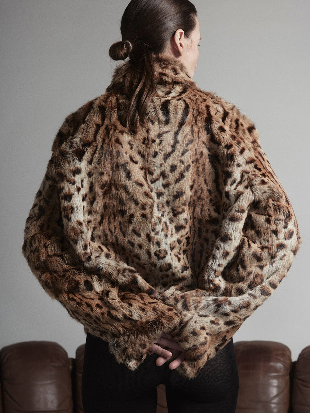 VESTE FOURRURE JULEE OZELOT
