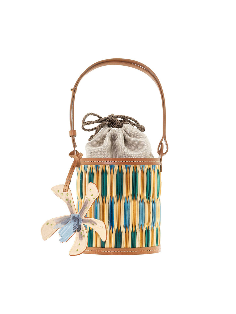 CUPID MADRAS BUCKET BAG