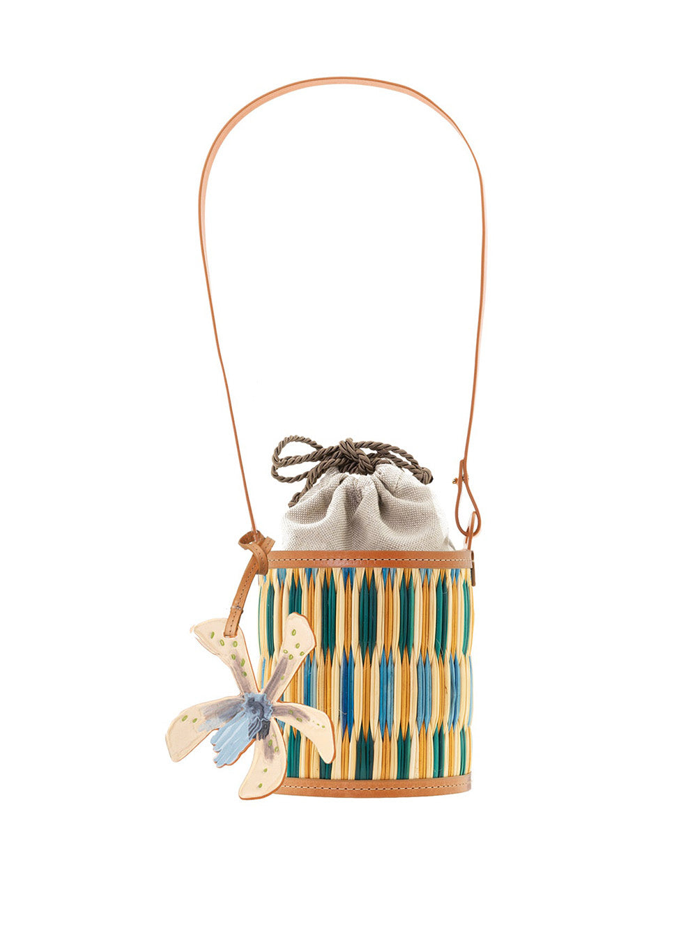 CUPID MADRAS BUCKET BAG