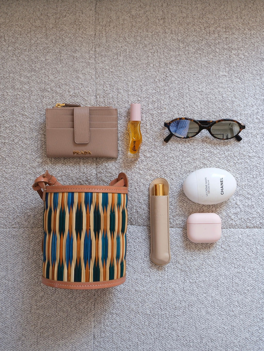 CUPID MADRAS BUCKET BAG
