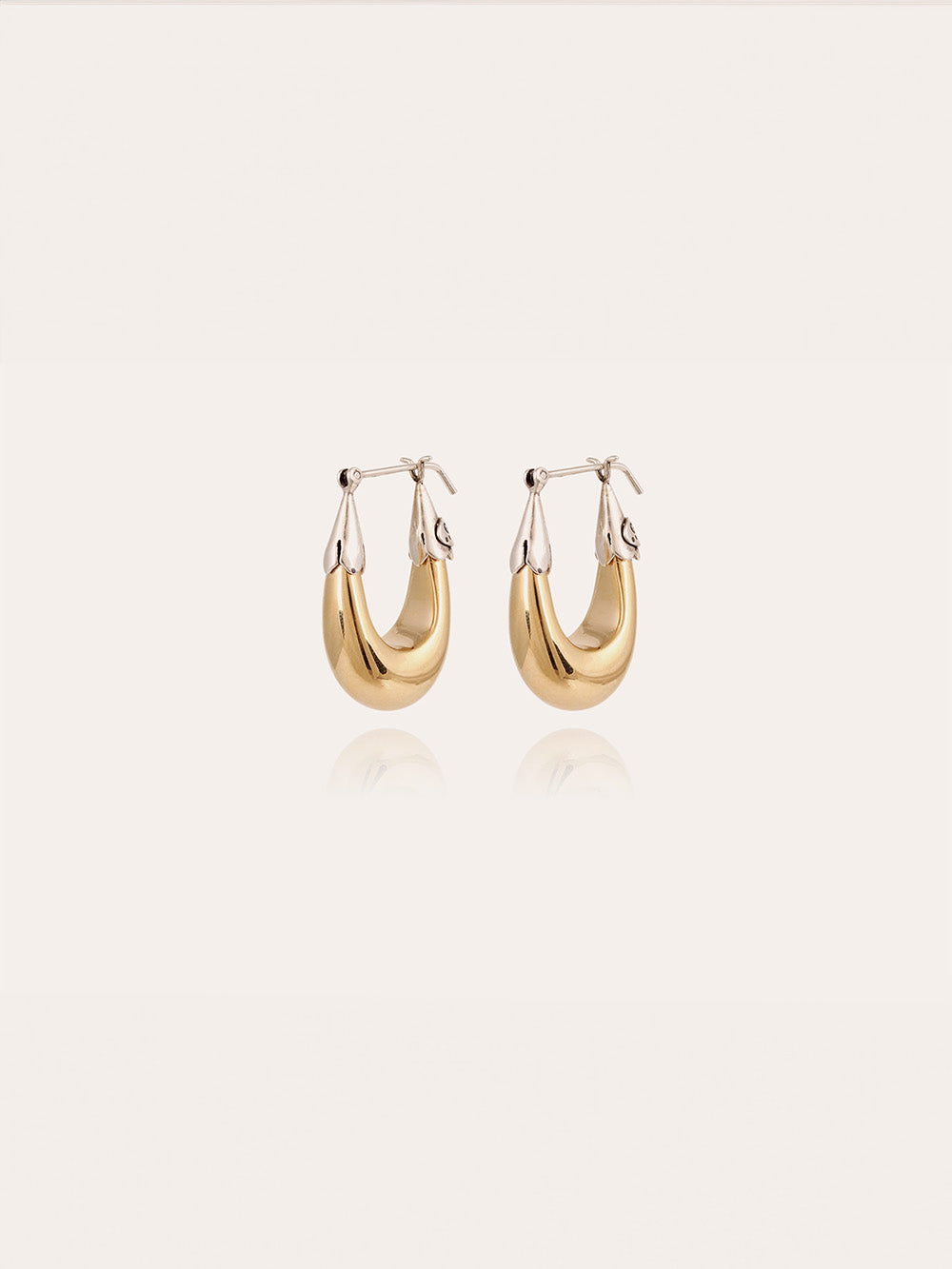 GOLD FOAM EARRINGS