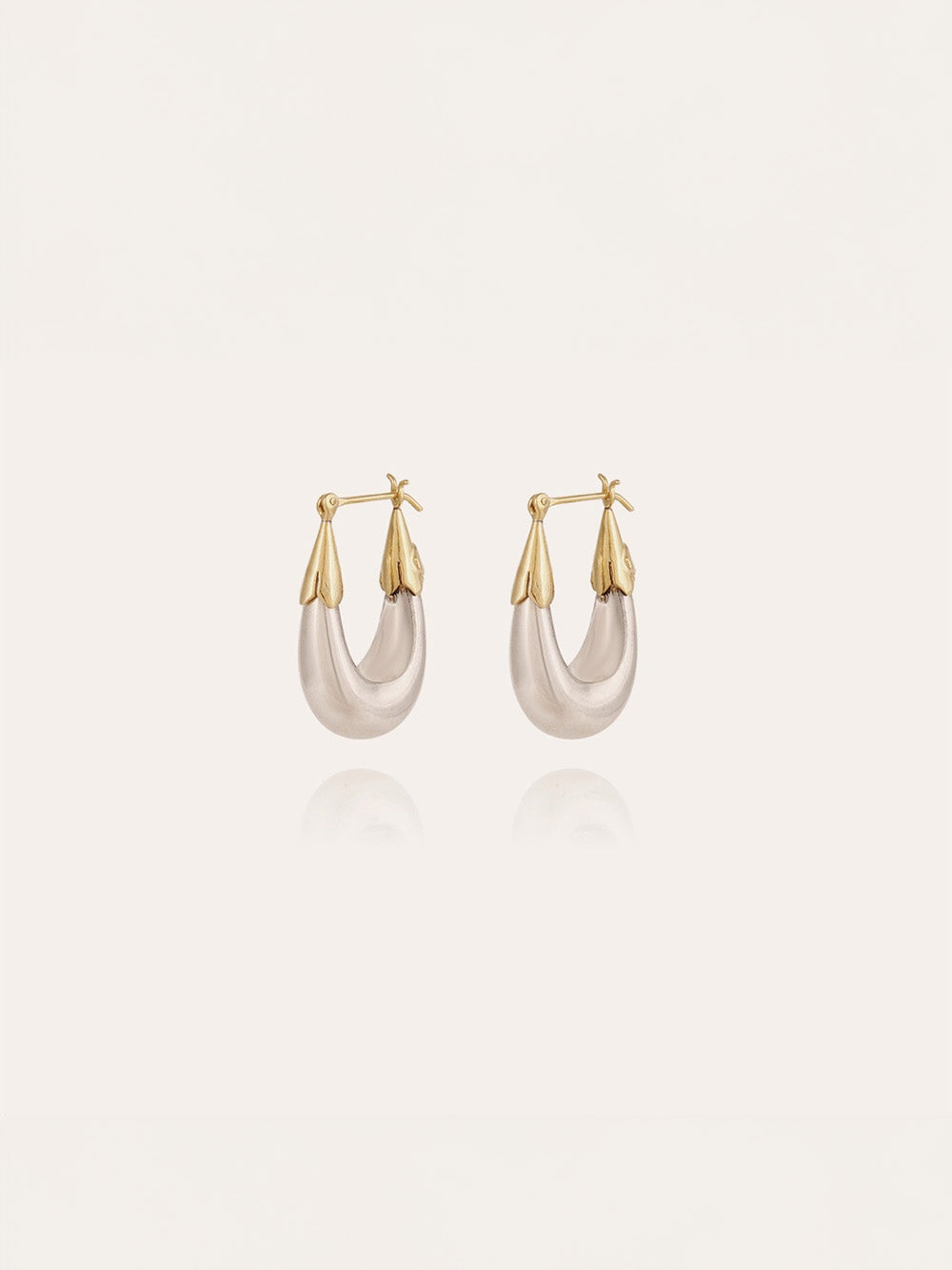 BOUCLES D'OREILLES ÉCUME ARGENTÉ