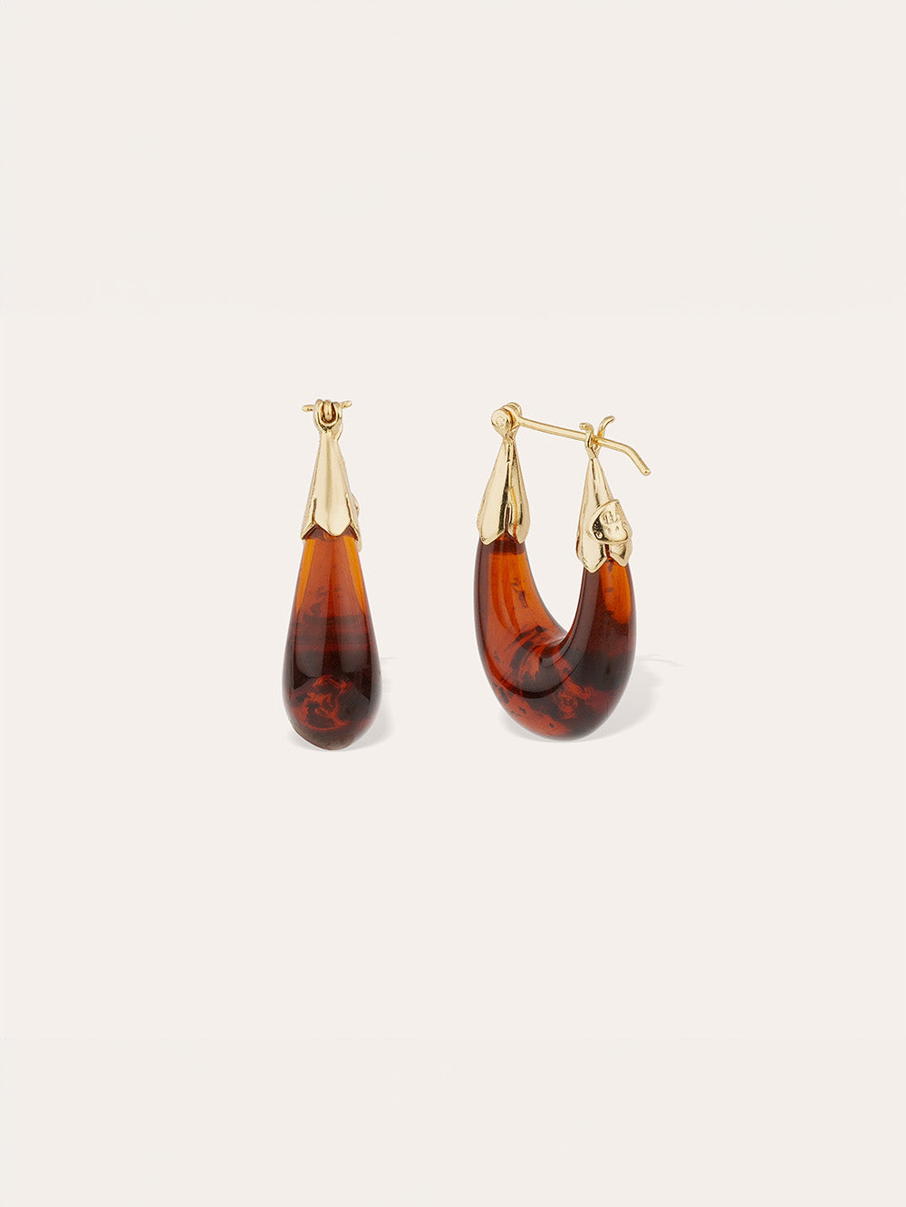 BOUCLES D'OREILLES ÉCUME RÉSNE