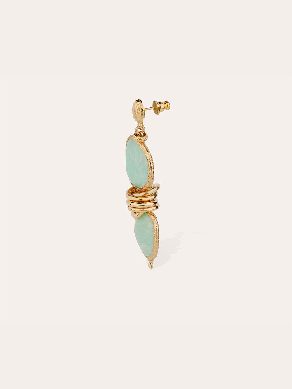 BOUCLES D'OREILLES SIRENA AMAZONITE