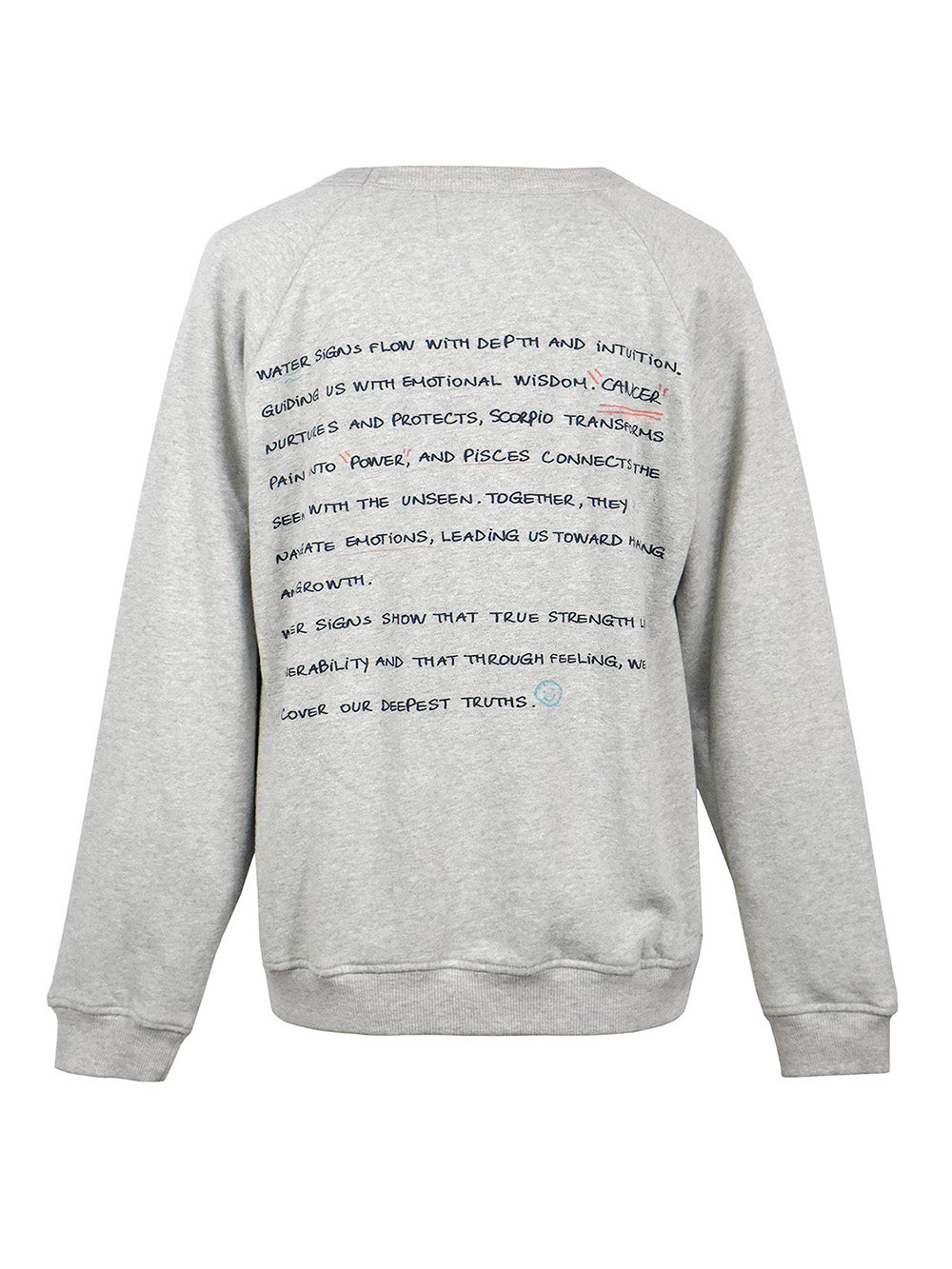 SWEATSHIRT ASTRO SIGNES EAU