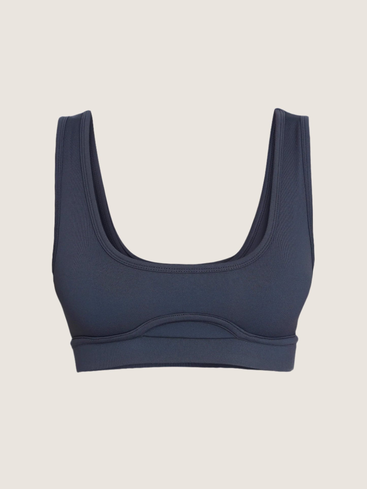GREY CORSET TECHNICAL BRA