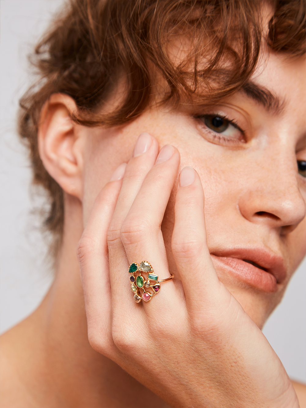 EMERAUDE JARDEN RING 18K
