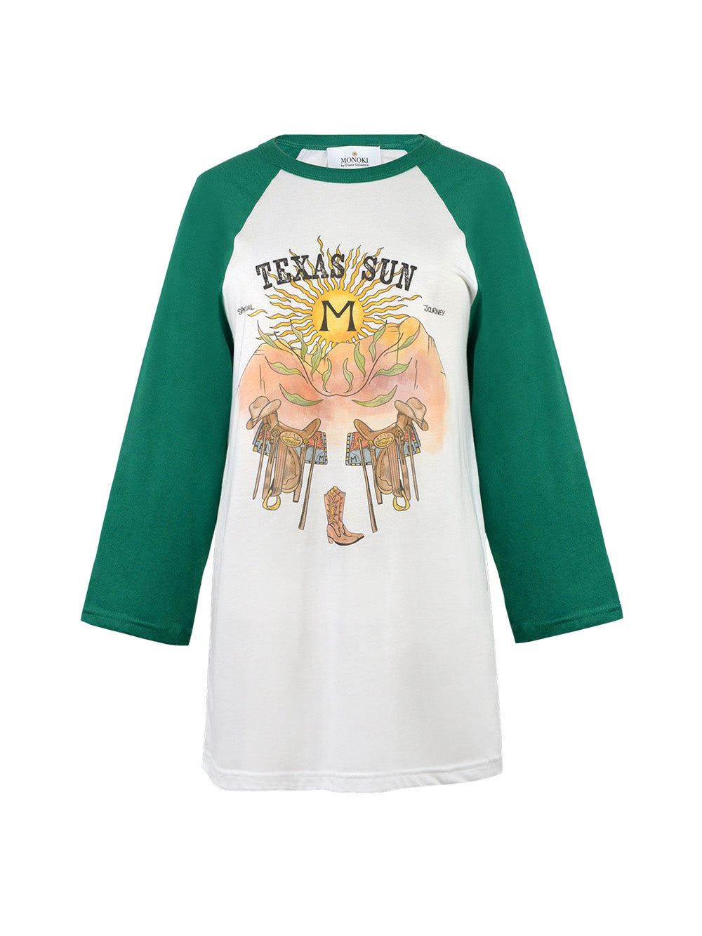 TEXAS BASEBALL GREEN T-SHIRT