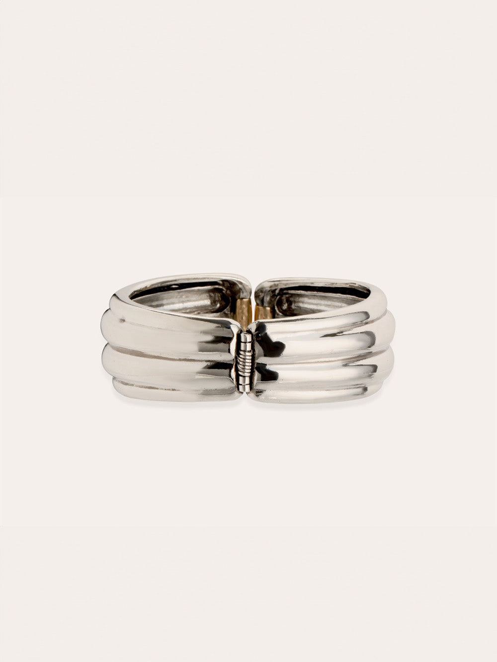 BICOLOR SILVER FOAM BRACELET