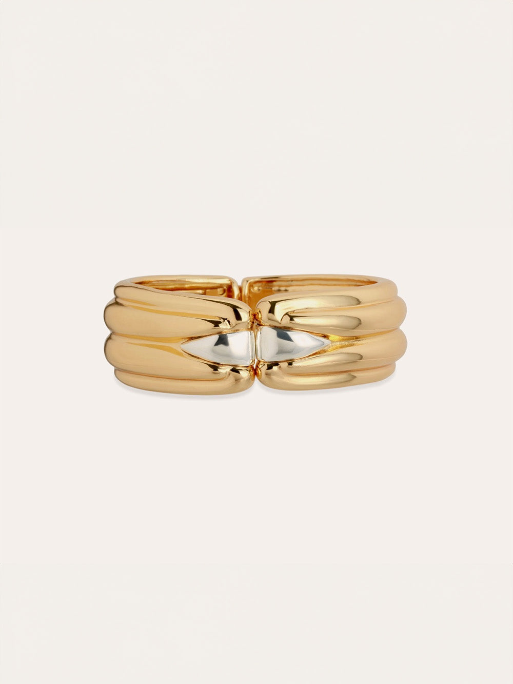 BICOLOR GOLD FOAM BRACELET