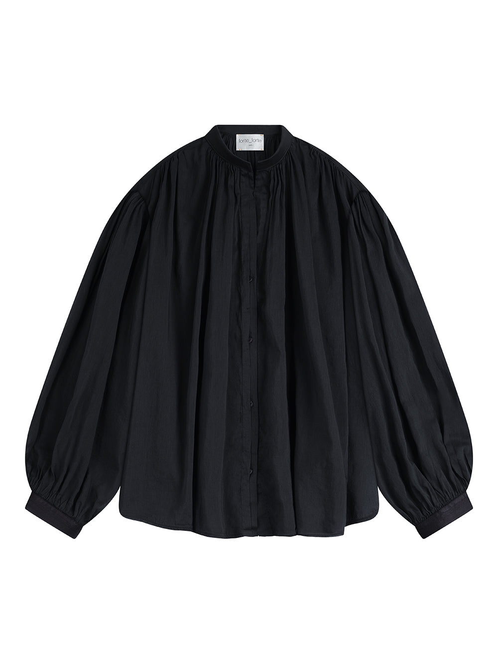 BOHEMIAN BLACK VOILE SHIRT
