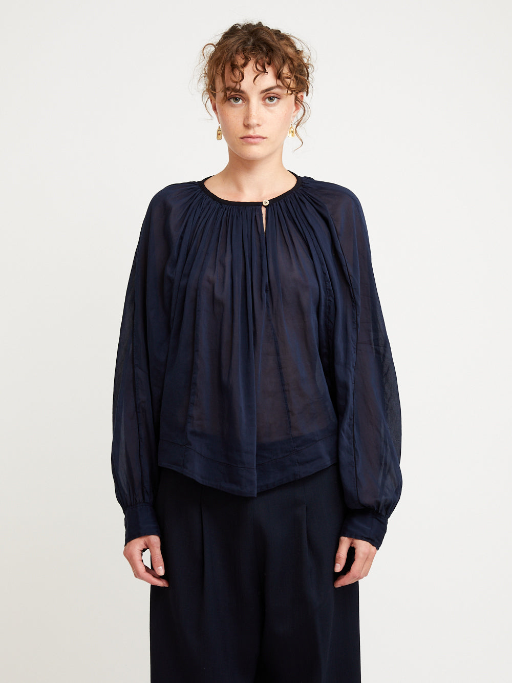 BOHEMIAN COCOON SAIL SHIRT