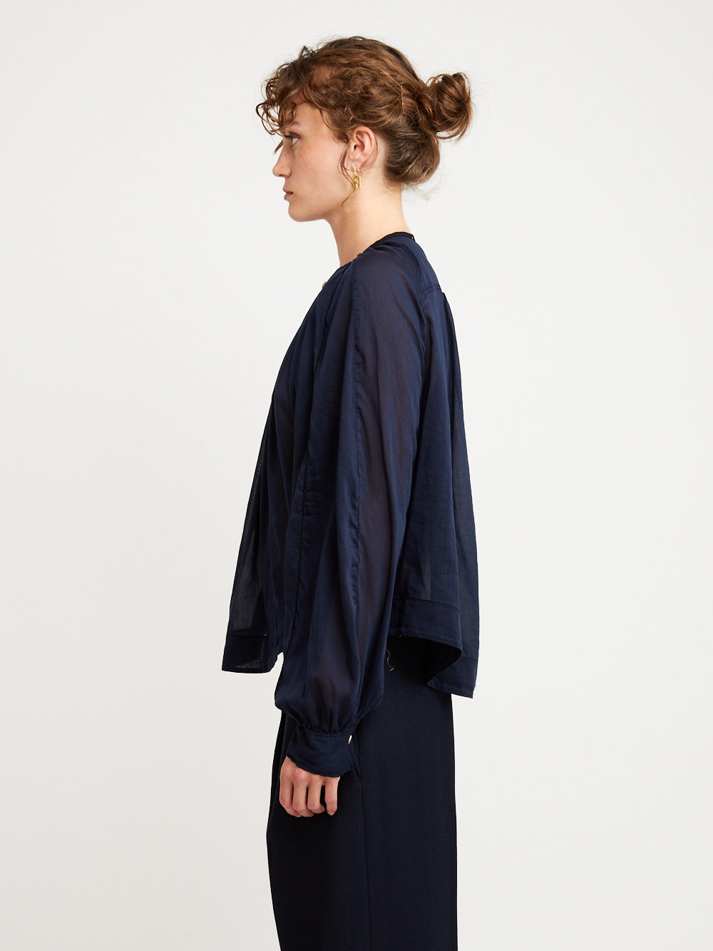 BOHEMIAN COCOON SAIL SHIRT