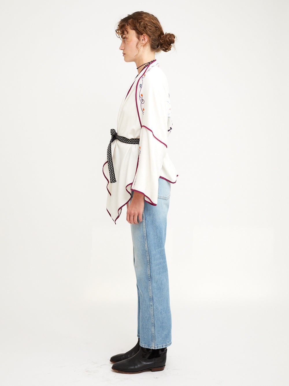 KIMONO WRAP WHITE