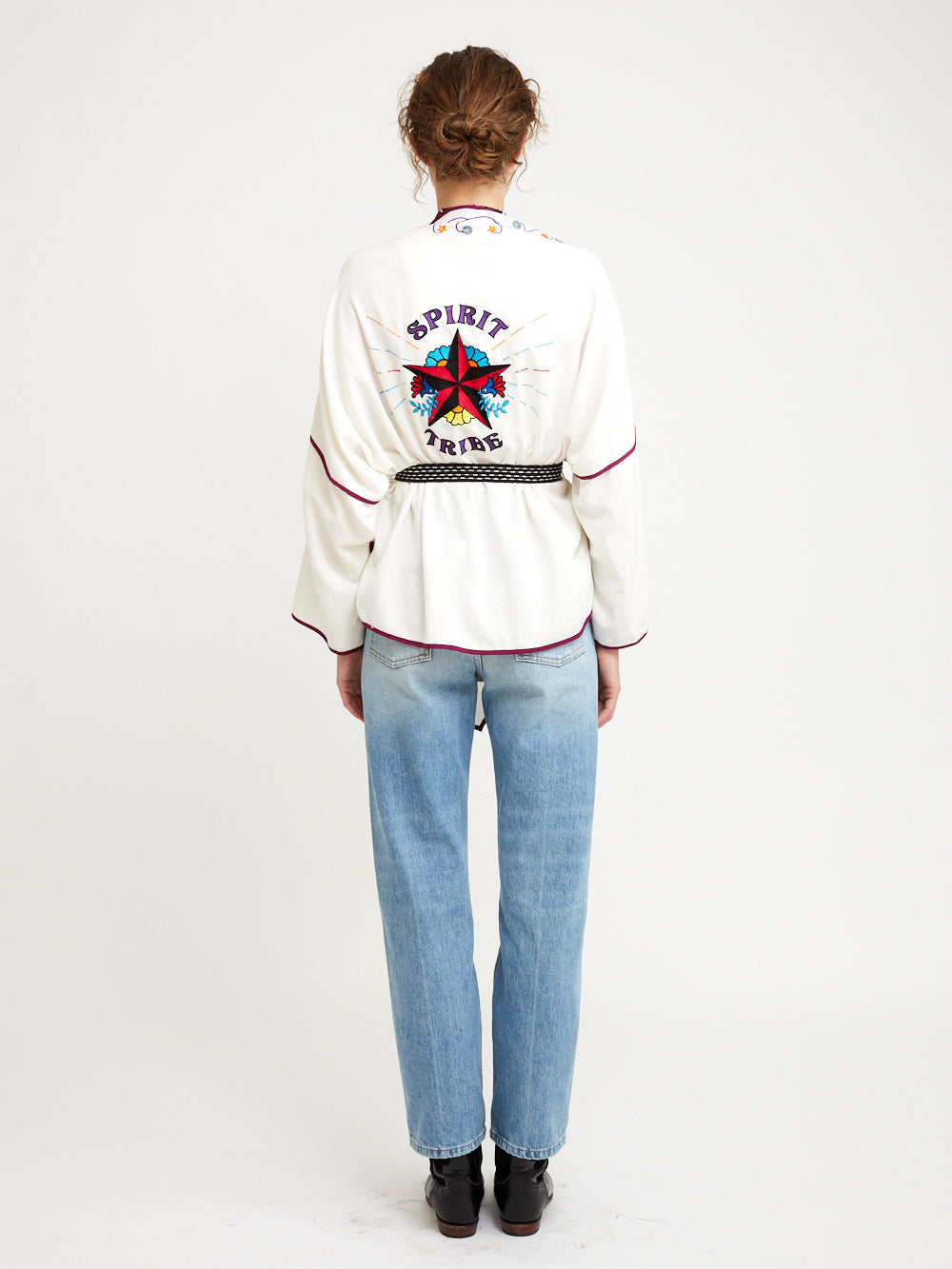 KIMONO WRAP WHITE