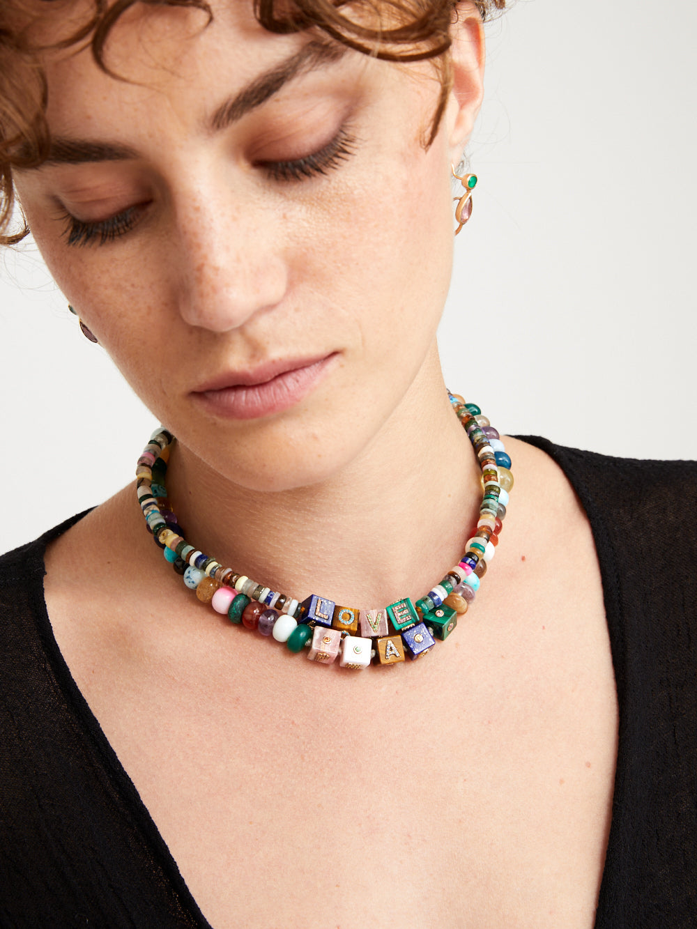 PEACE MULTI NECKLACE