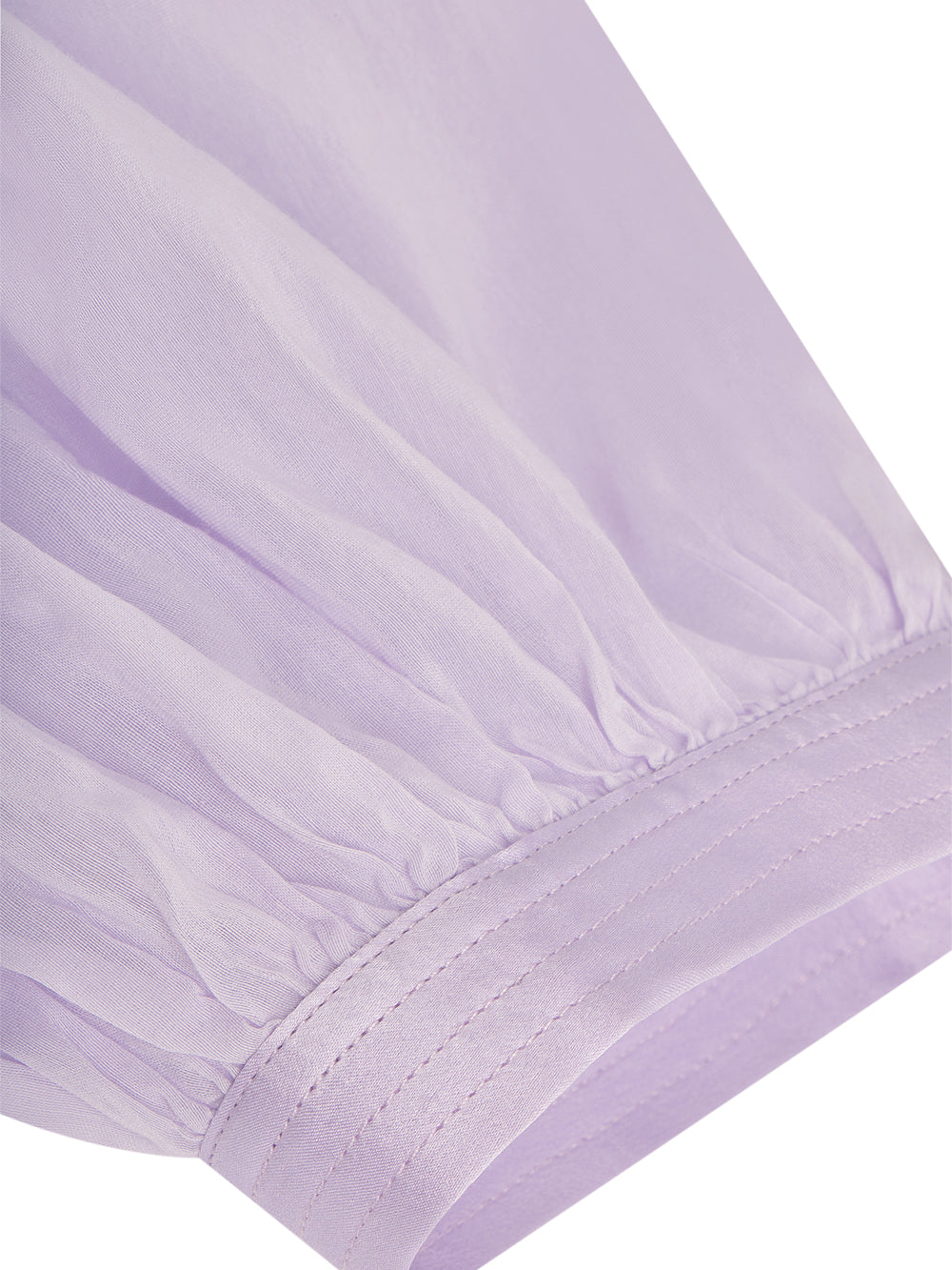 CHEMISE BOHEMIAN VOILE LILAS