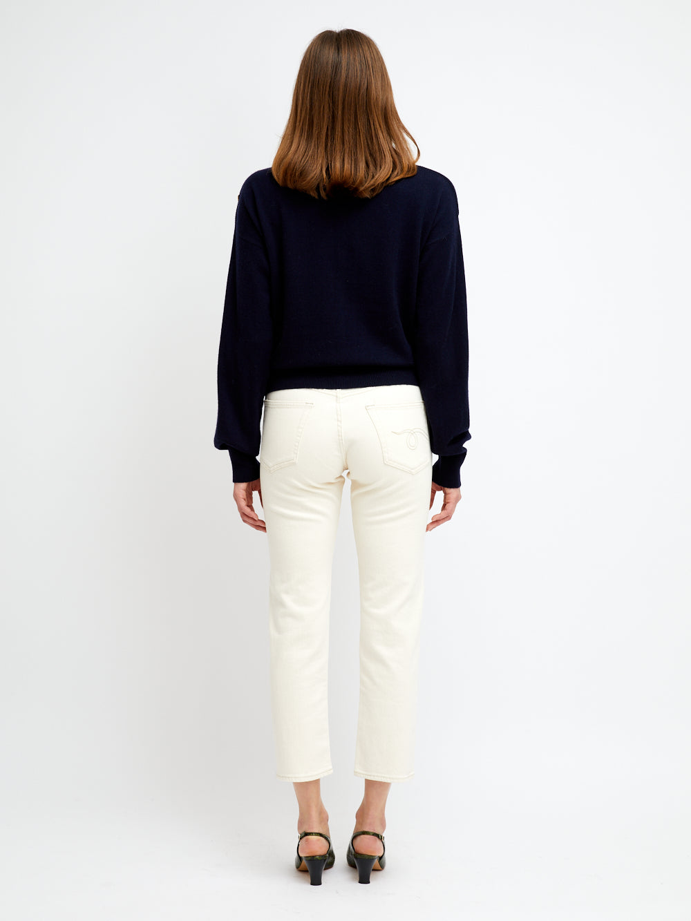 NICO NERO NAVY SWEATER
