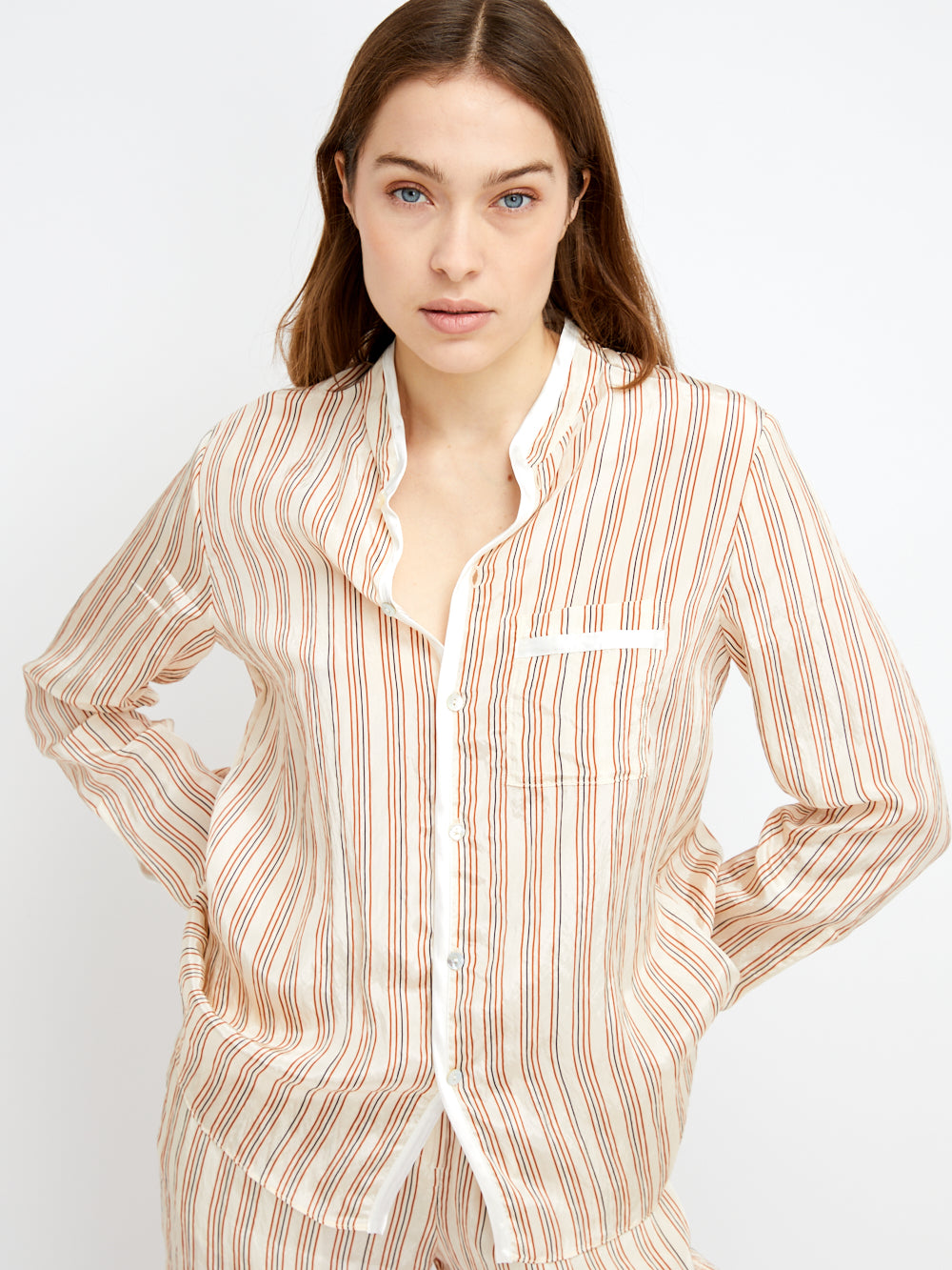 TERRA SATIN SHIRT