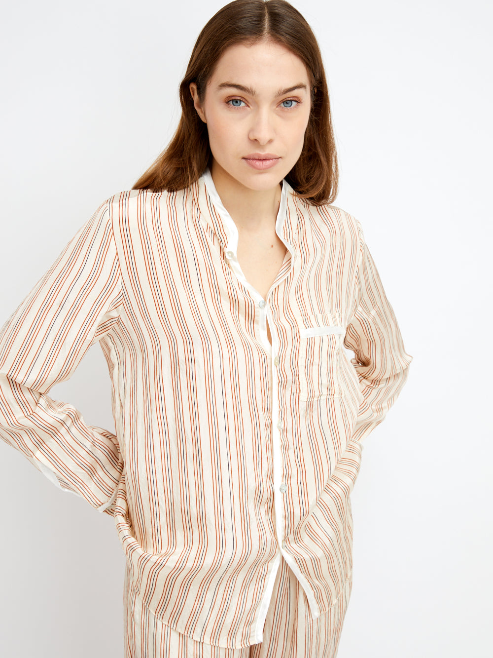 TERRA SATIN SHIRT