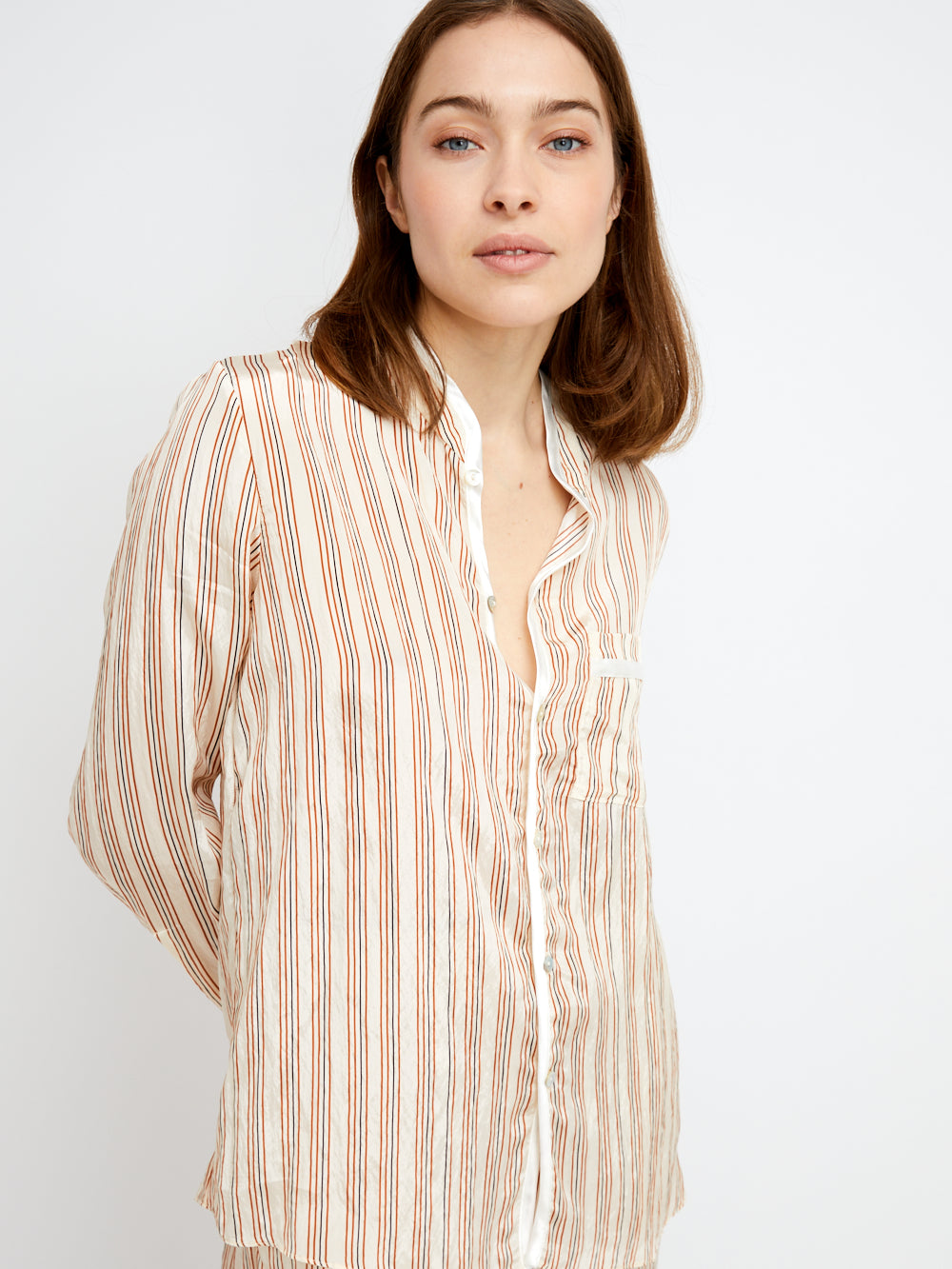 TERRA SATIN SHIRT