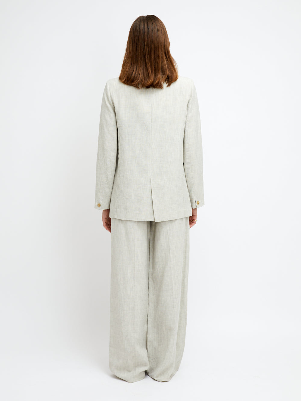 MADREPERLA LINEN BLAZER JACKET