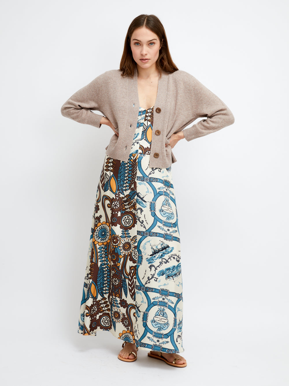 PETULA ATTACHMENT JEAN DRESS