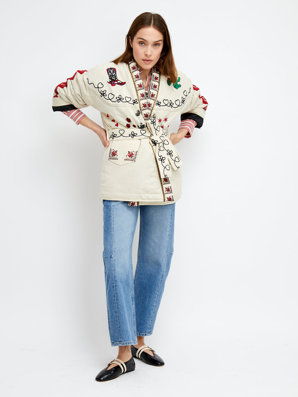KIMONO YELLOWSTONE WHITE