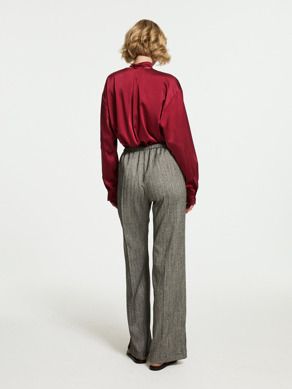 CHEVRON TROUSERS