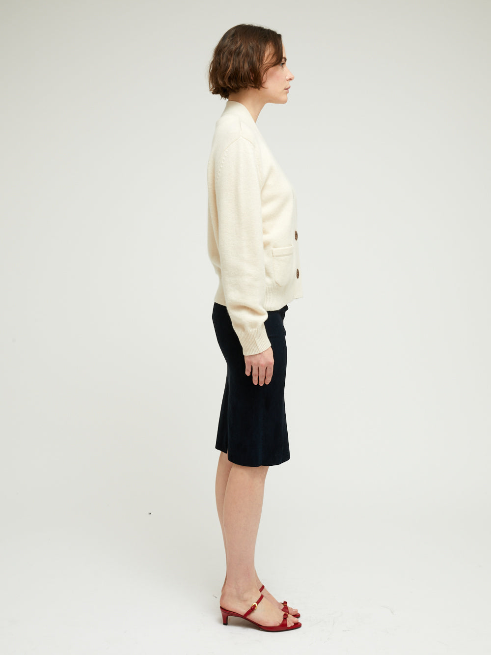 CARDIGAN LOU ANTIQUE WHITE