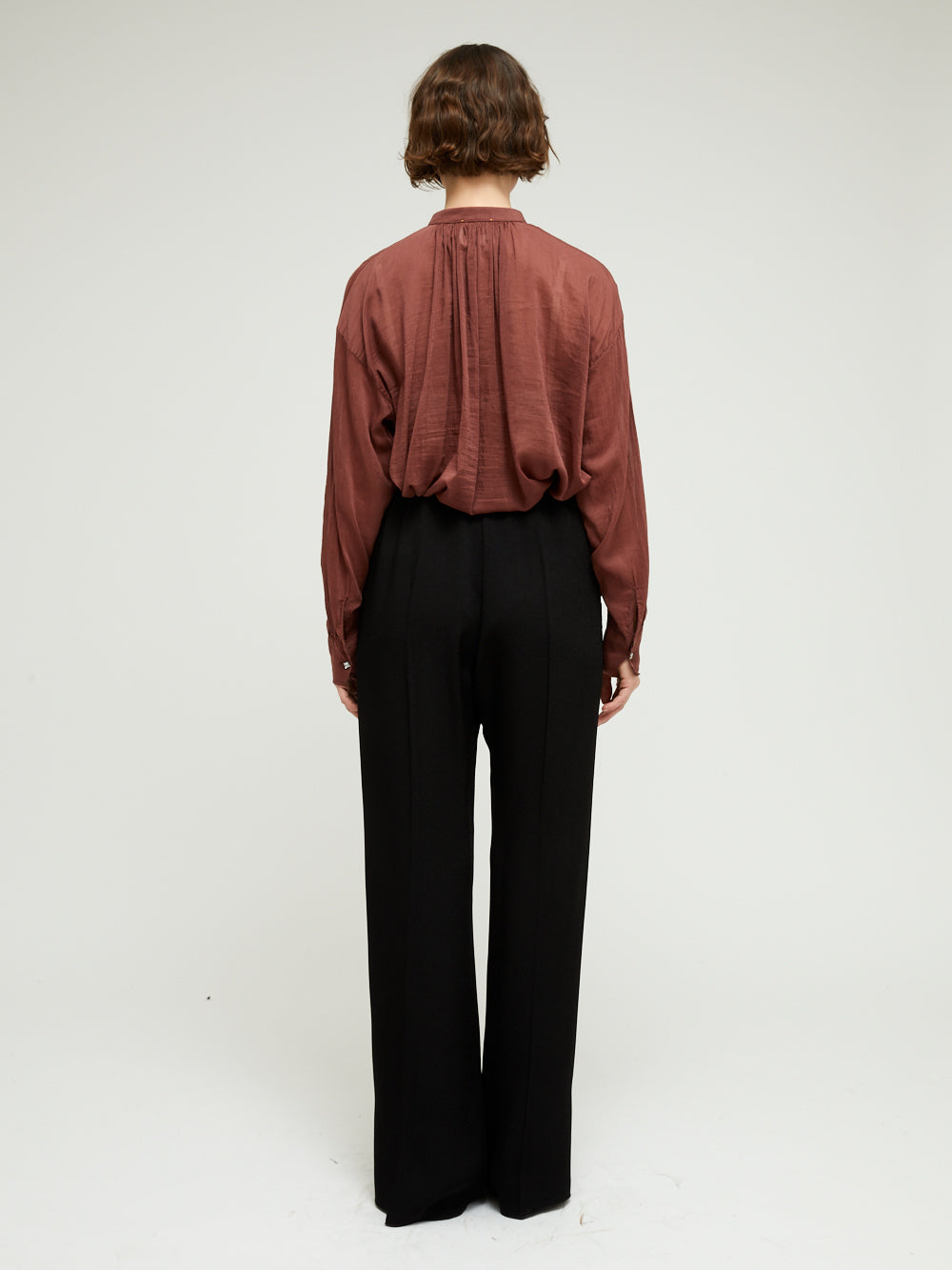 PANTALON SABLÉ NOIR