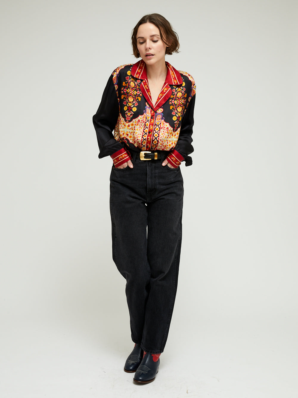 RED COPACABANA SHIRT