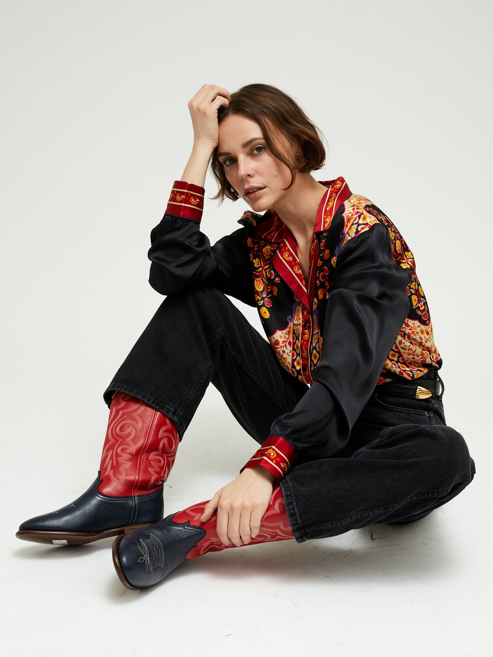RED COPACABANA SHIRT