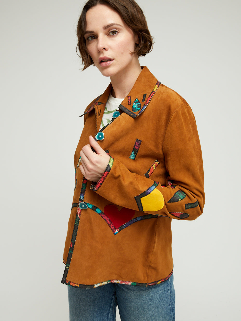 VESTE DYLAN COGNAC
