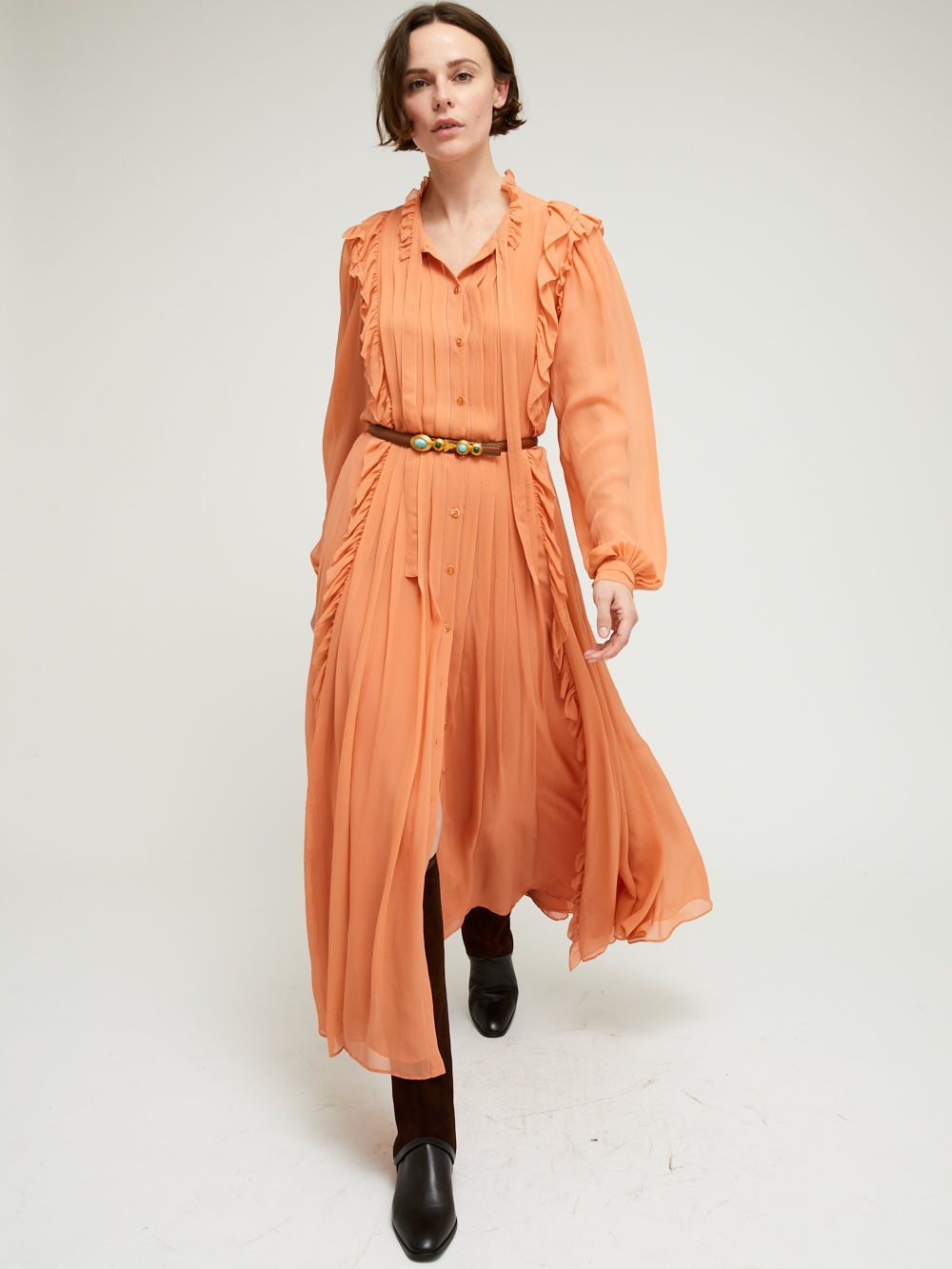 BRIELLE PEONY DRESS