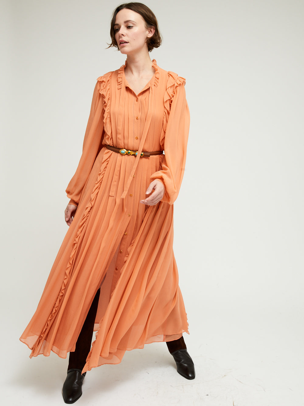 BRIELLE PEONY DRESS