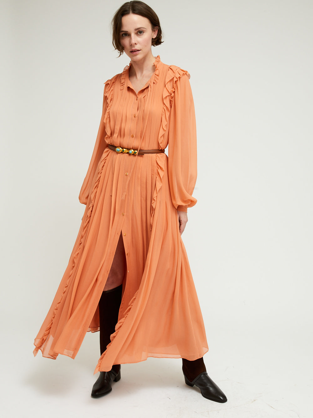 BRIELLE PEONY DRESS