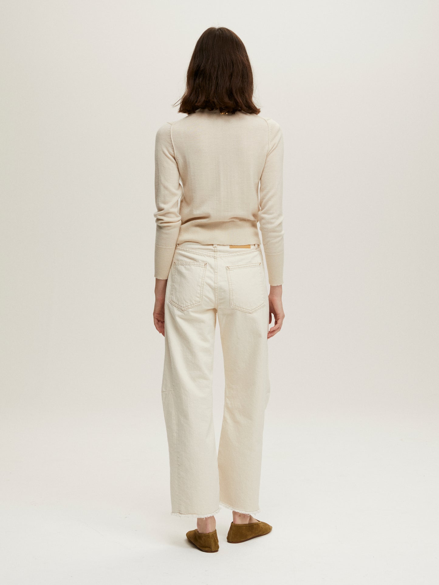 JULIETTE COURT CARDIGAN ANTIQUE WHITE