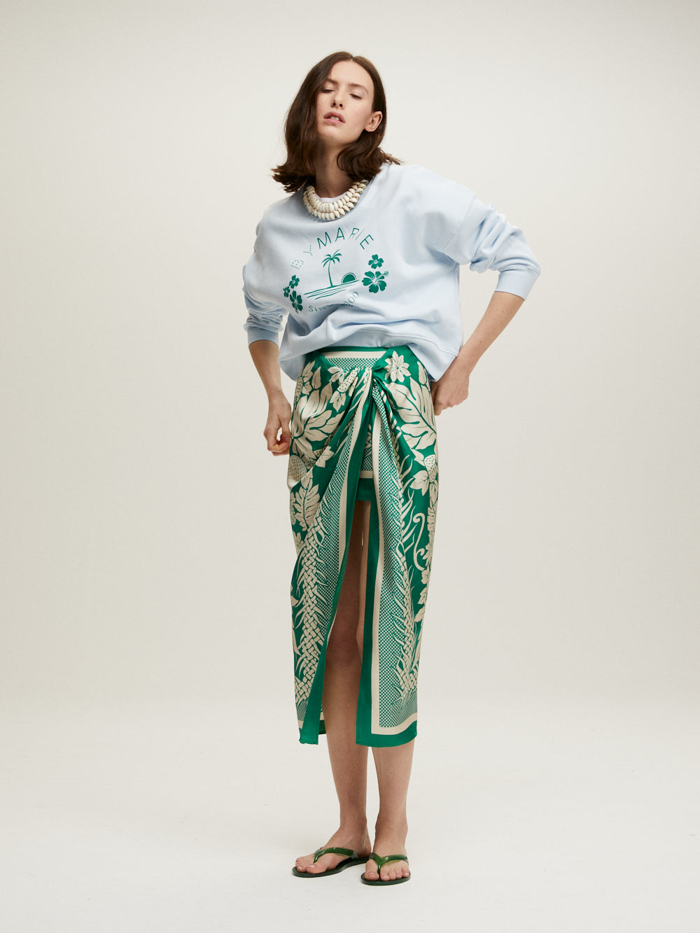 25 YEARS SHORT SKY BLUE SWEATSHIRT