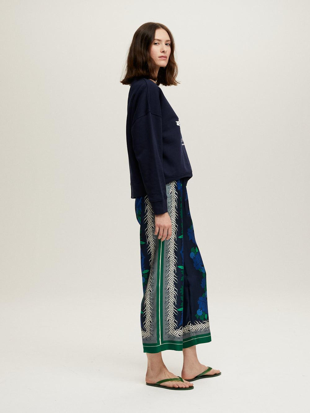 25 YEARS SHORT NAVY SWEATSHIRT